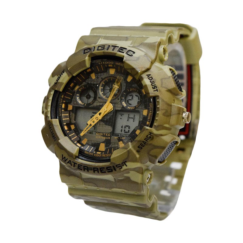 Digitec DG2072TLBRNARM Jam Tangan Pria - Brown Army