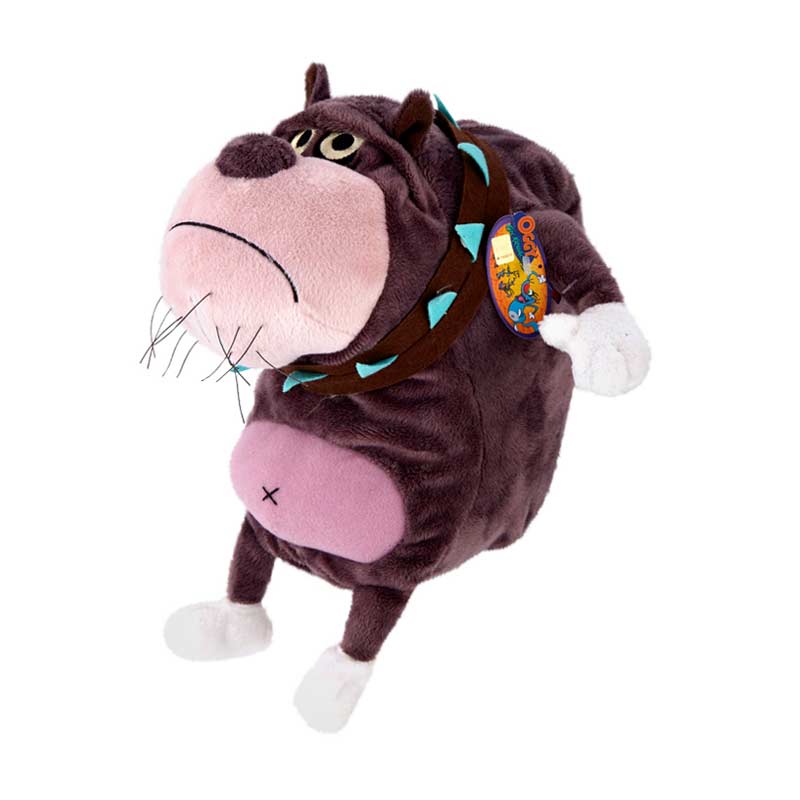 Jual Oggy And The Cockroaches Bob Basic Plush Brown Mainan Anak [9 Inch