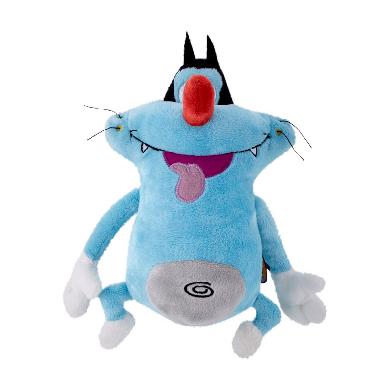 Jual Oggy And The Cockroaches Oggy Basic Plush Blue Mainan Anak [12