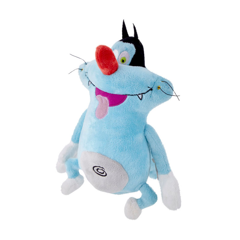 Jual Oggy And The Cockroaches Oggy Basic Plush Blue Mainan Anak [12