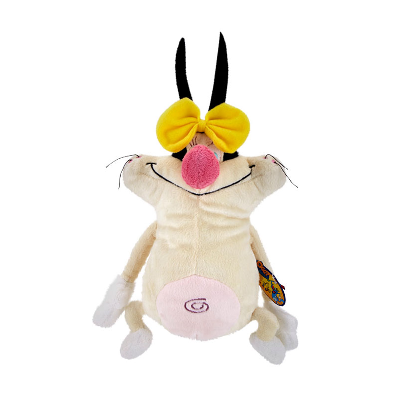 Jual Oggy And The Cockroaches Olivia Basic Plush Cream Mainan Anak [6