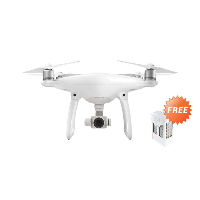 DJI Phantom 4 Drone + Free One Extra Battery