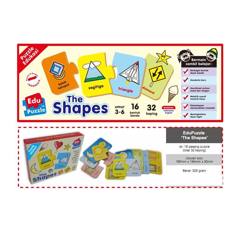 Jual Mainan Edukatif / Edukasi Anak - Puzzle Puzzlo The 