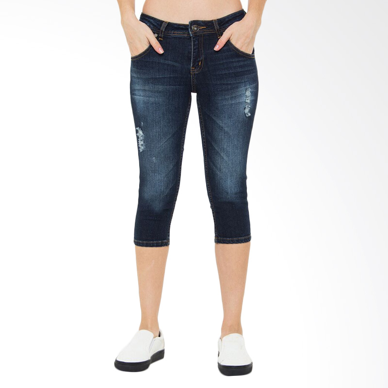 People's Denim Ladies Illinoi Crop 7/8 Slim Fit Celana Wanita
