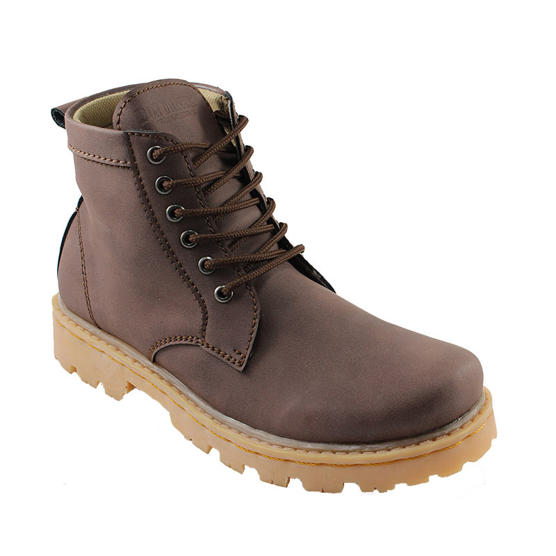 Rekomendasi Seller - Dondhicero Morning Sepatu Boots Pria - Brown