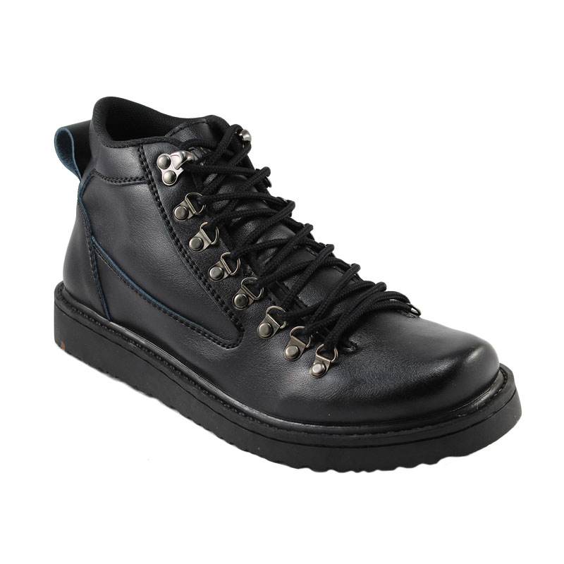 Dondhicero Titanium Sepatu Boots Pria - Black