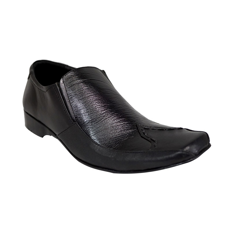Dr. Faris Footwear 1616 Pantofel Shoes - Black