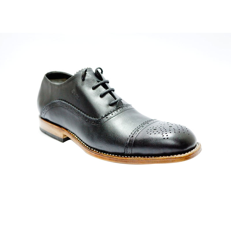 Dr. Faris W-004 Pantofel Premium Sepatu Pria - Black