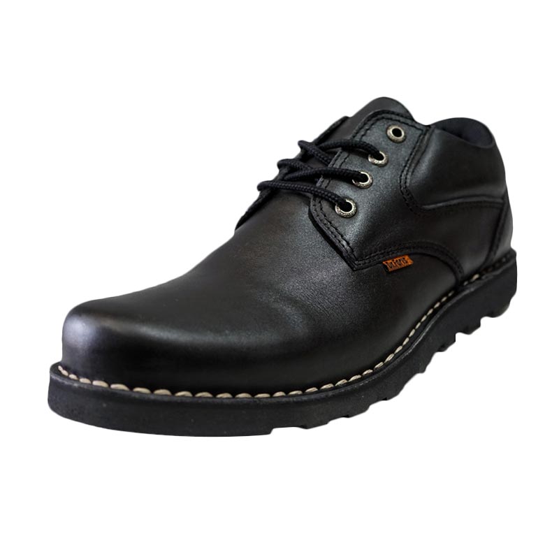 Dr.Faris Footwear 203 Leather Sepatu Pria - Black