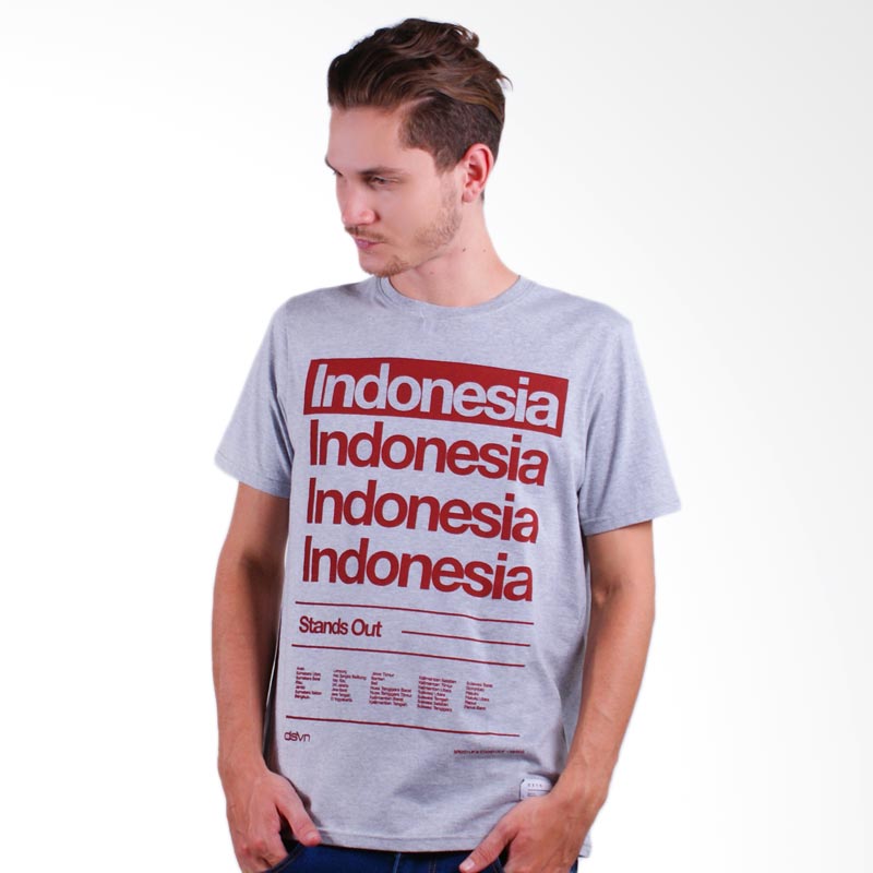 DSVN Nusantara T-Shirt Pria - Misty Grey Extra diskon 7% setiap hari Extra diskon 5% setiap hari Citibank – lebih hemat 10%