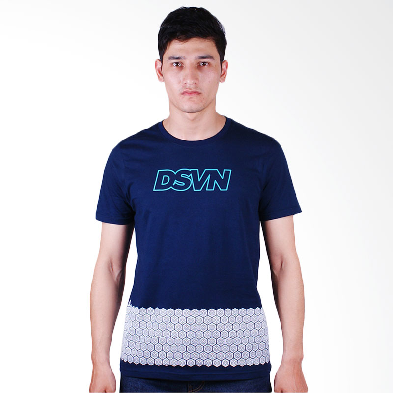 DSVN Ralston Printed T-Shirt Pria - Navy Extra diskon 7% setiap hari Extra diskon 5% setiap hari Citibank – lebih hemat 10%