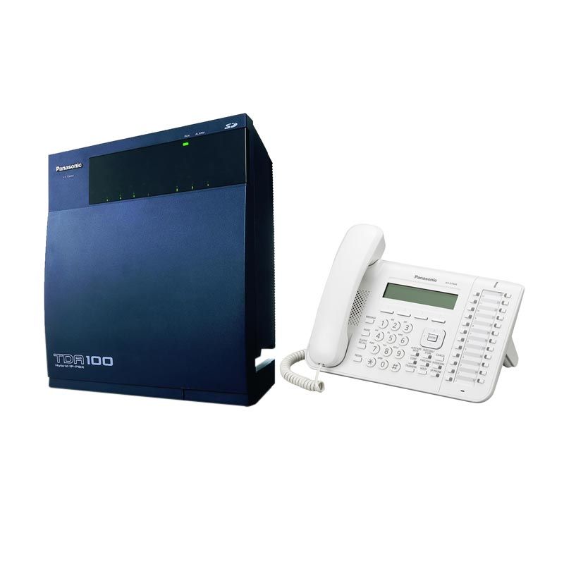 Jual Panasonic Pabx Kxtda100 Pbx Kapasitas 8 Co 4 Digital 24