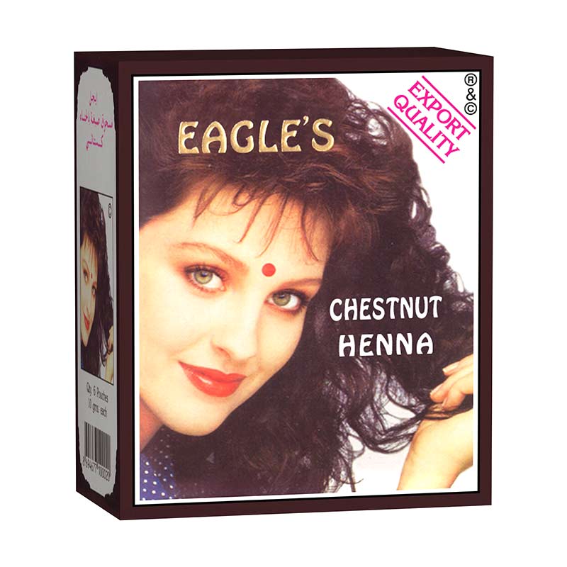 Jual Eagle Henna Hair Coloring Chesnut 60 g FREE 