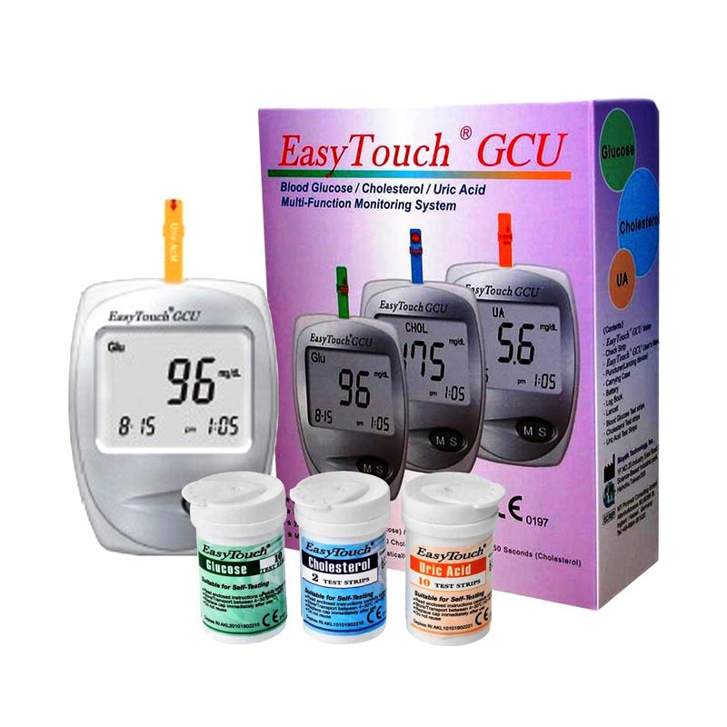 Jual Easy Touch GCU (Gula Darah, Asam Urat, Kolestrol