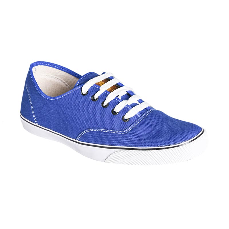 Edberth Canvas Plimsolls Blue Sk 12 Sneaker