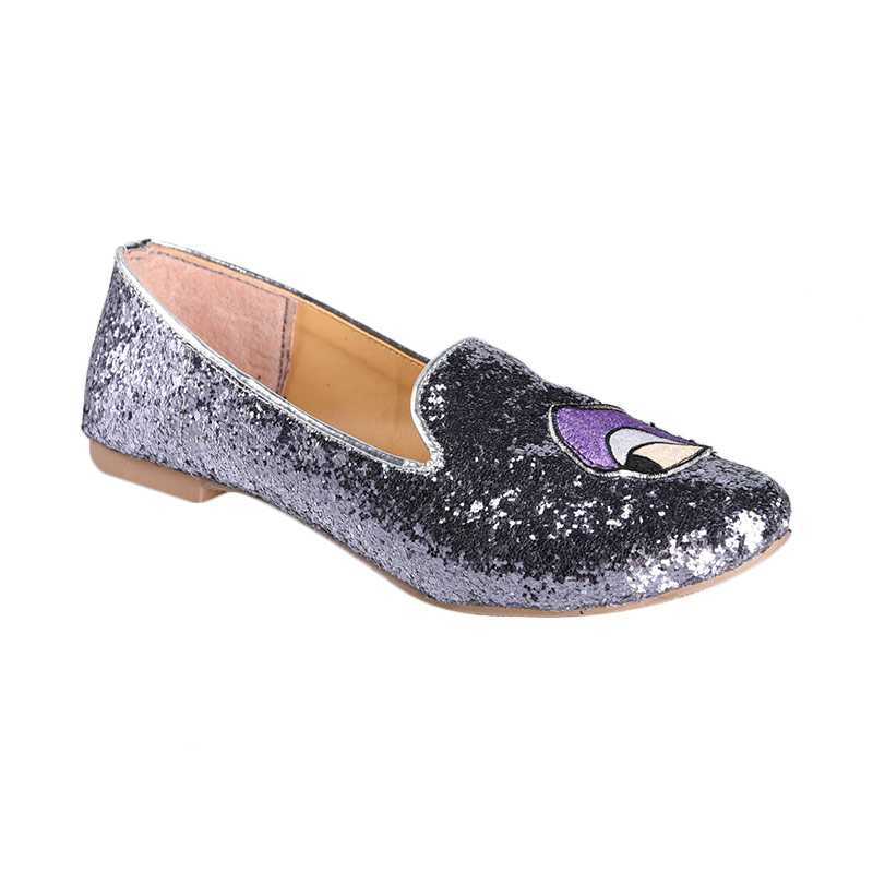 Edberth Woman Glitter Aline Cw 04 Sepatu Wanita - Silver