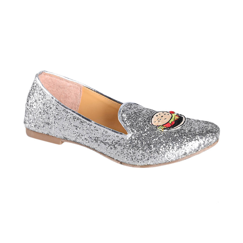 Edberth Woman Glitter Amore Cw 05 Sepatu Wanita - Silver