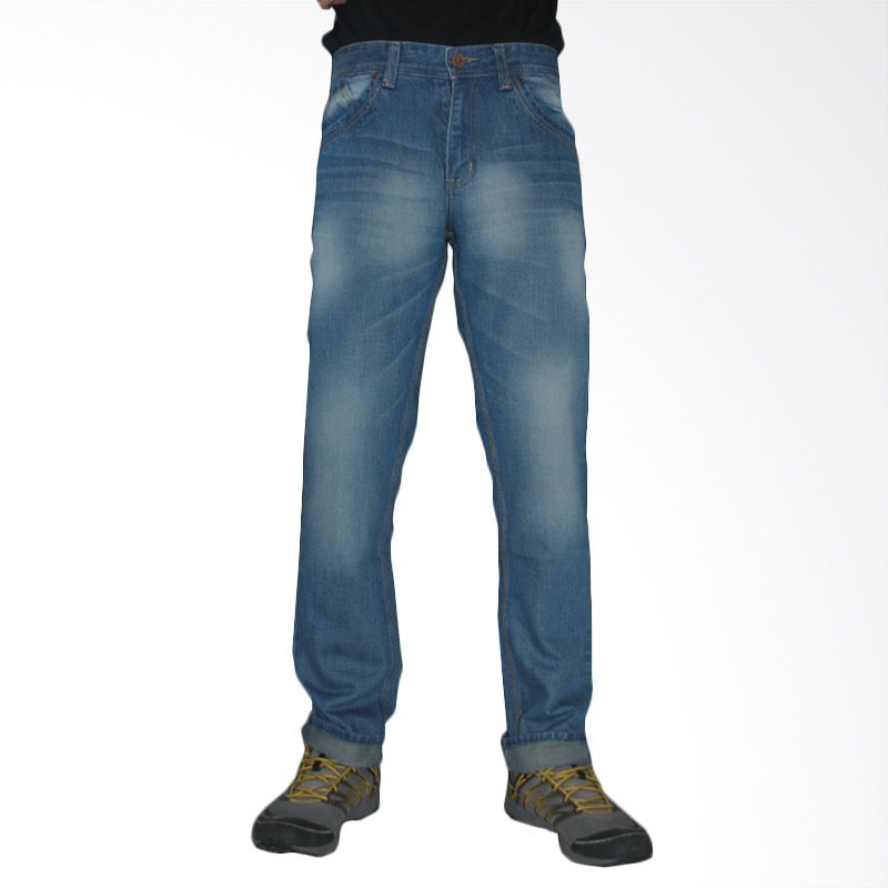 2ndRED Wisker Spray 121416 Light Blue Celana Panjang Jeans Pria