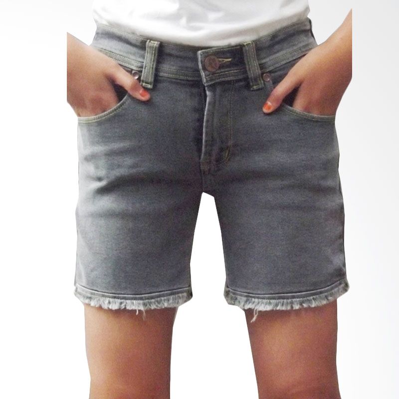 2ndRED Jeans Scraft Wifing Ice Hotpants 263204 Blue Celana Pendek