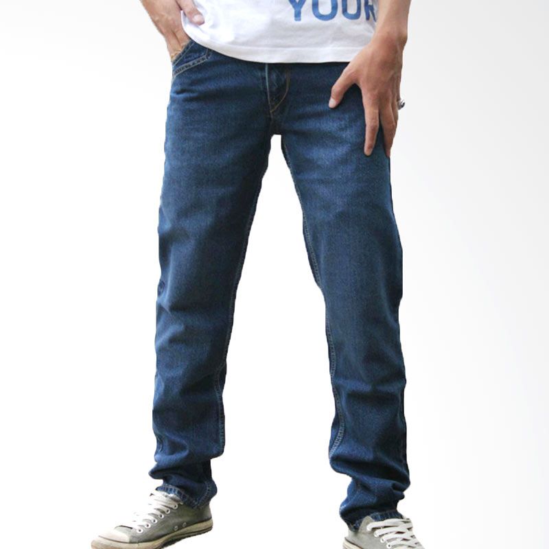 2ndRED 670571 Coral Blue Celana Panjang Jeans Pria