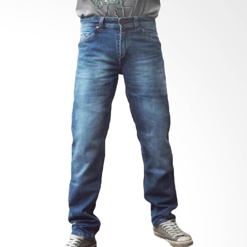 2ndRED 124230 Wisker Spray Blue Celana Panjang Jeans Pria