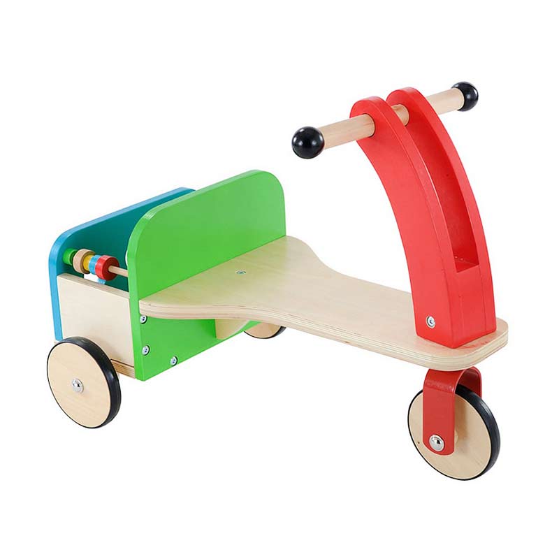 Jual ELC 141226 Wooden Trike and Trailer Mainan Anak 