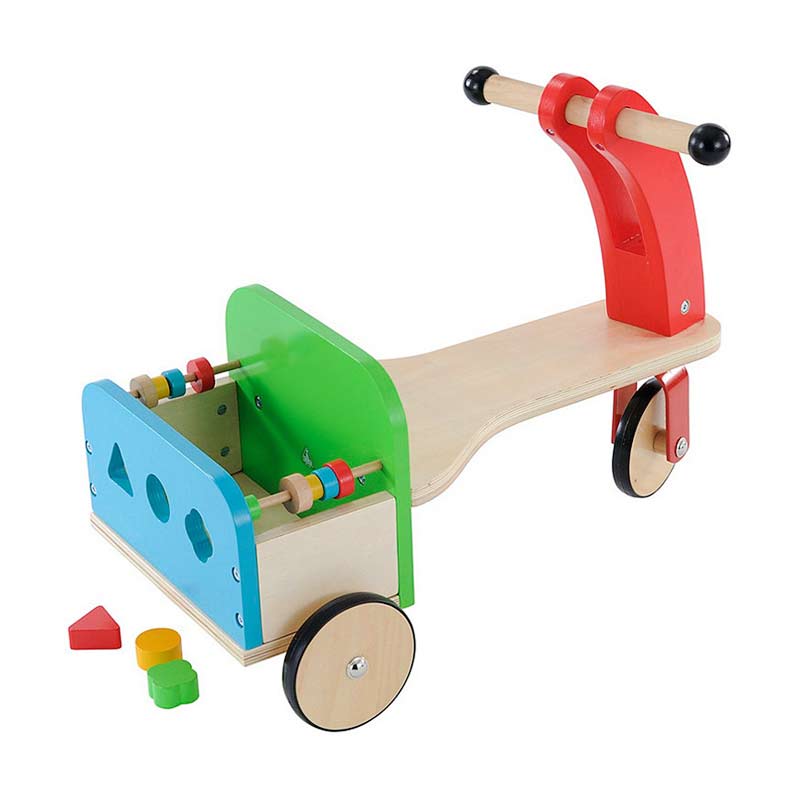 Jual ELC  141226 Wooden Trike and Trailer Mainan  Anak 