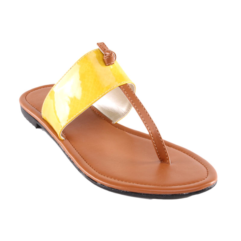 ELTAFT Flat ST192 Sandals Wanita - Yellow
