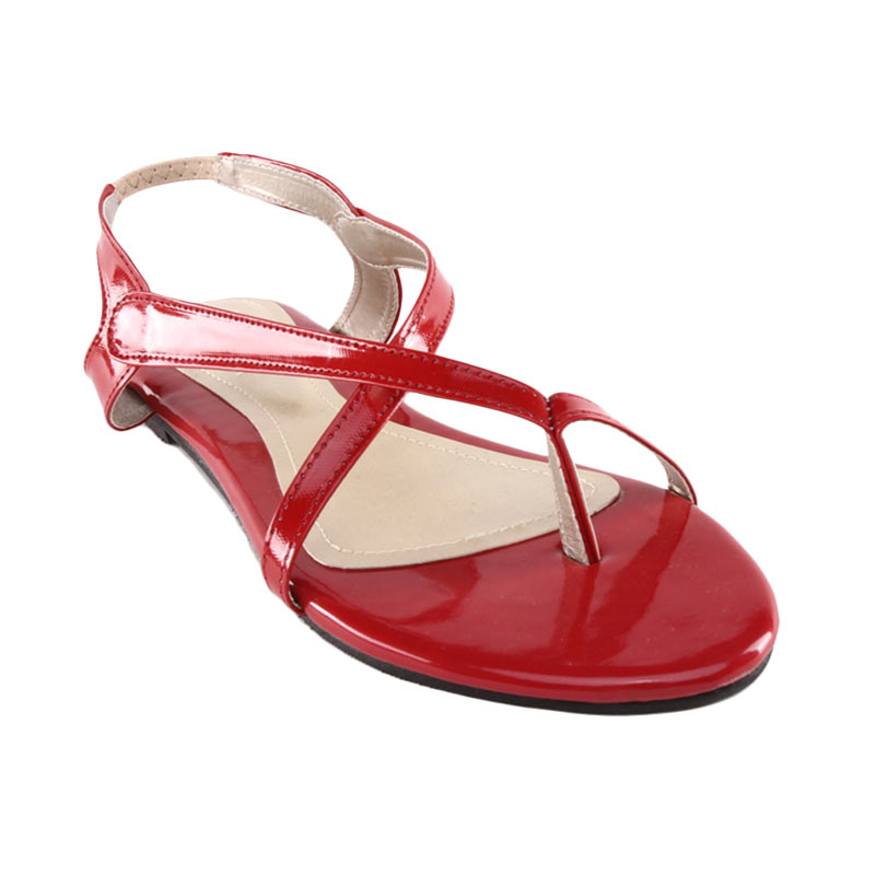ELTAFT Flat Sandal ST314 Sandals Wanita - Red