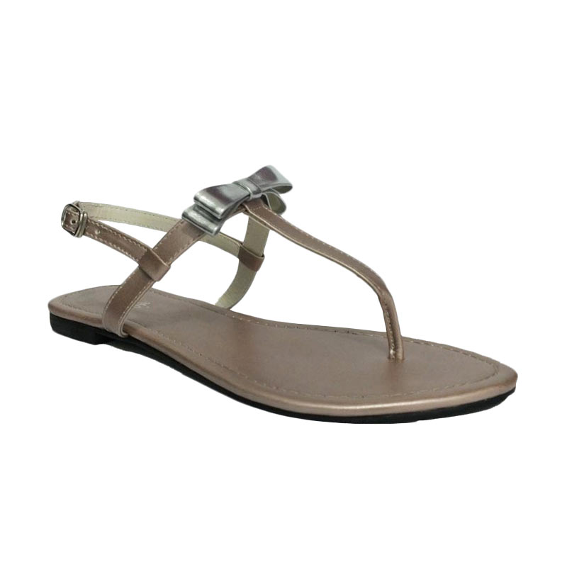 Eltaft Flat ST169 Sandals Wanita - Bronze