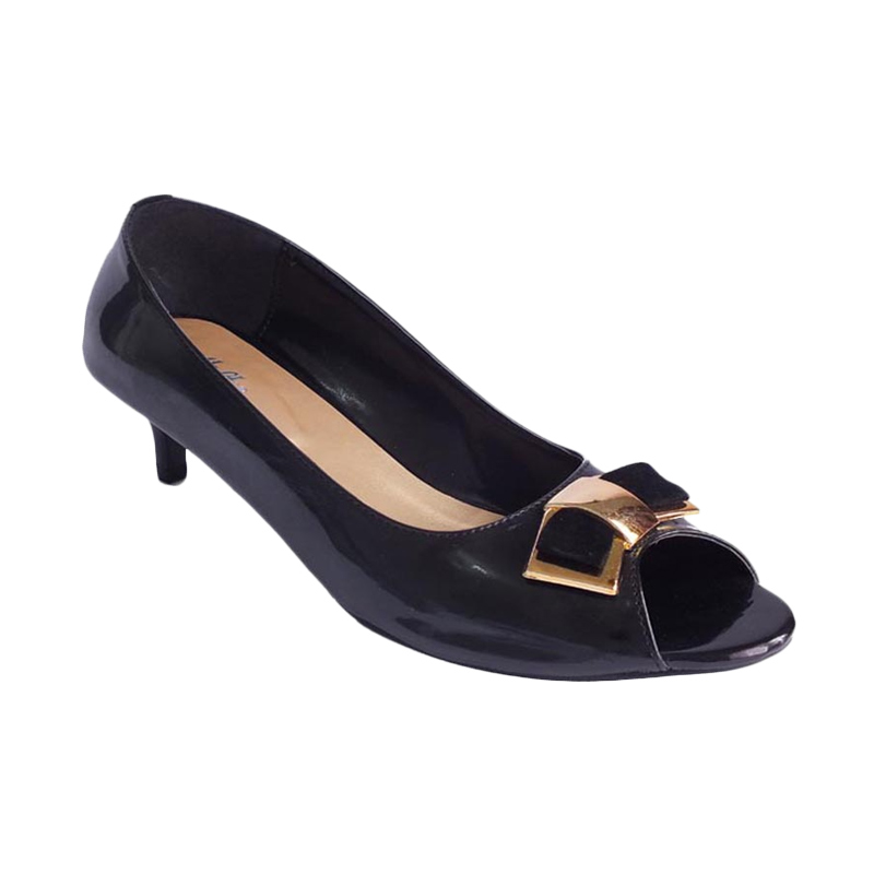 Eltaft Heels Formal PT933 Black Sepatu Wanita