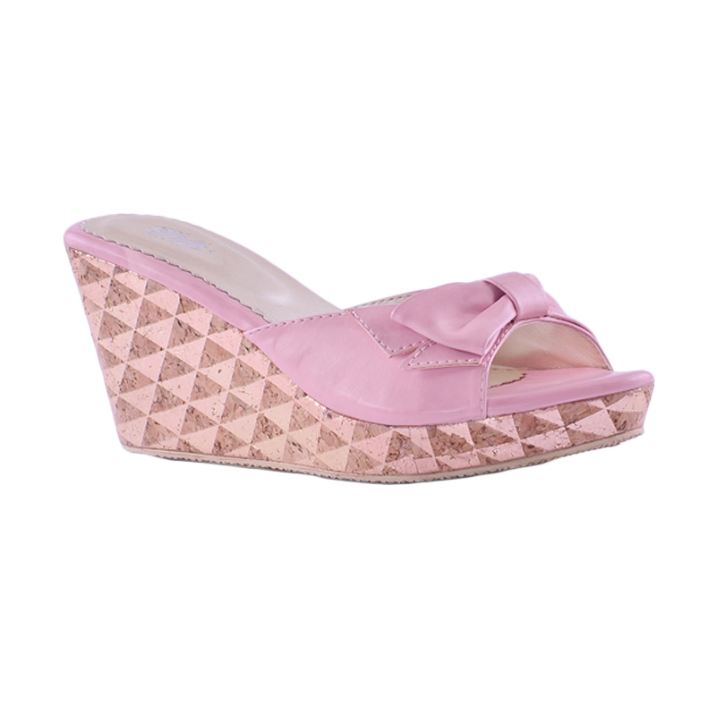 ELTAFT SW768 Wedges Sandal Wanita - Pink