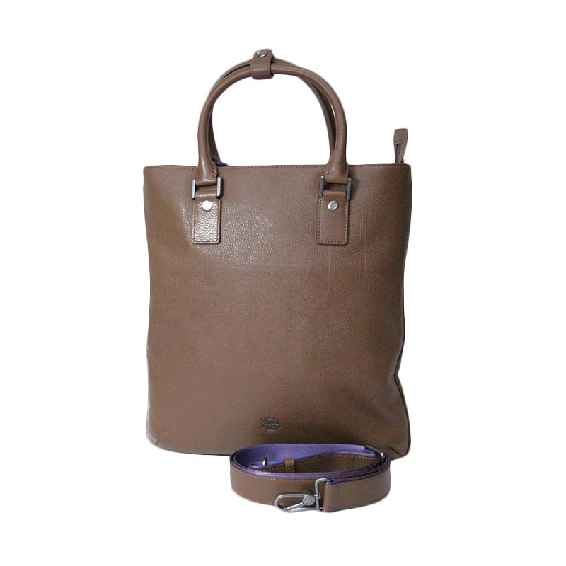 leather brown bag