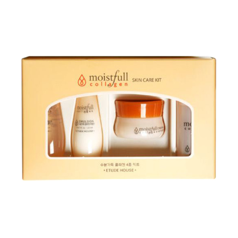 jual etude house collagen moistfull skin care kit 4pc jual etude house collagen moistfull skin care kit 4pc