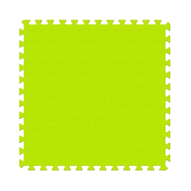 Jual Evamat Polos Hijau Muda Tikar 30x30cm 10 pcs 