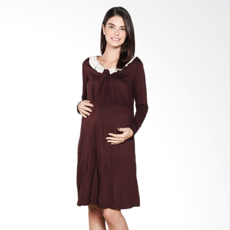 Eve Maternity LDM037A Baju Menyusui - Merah