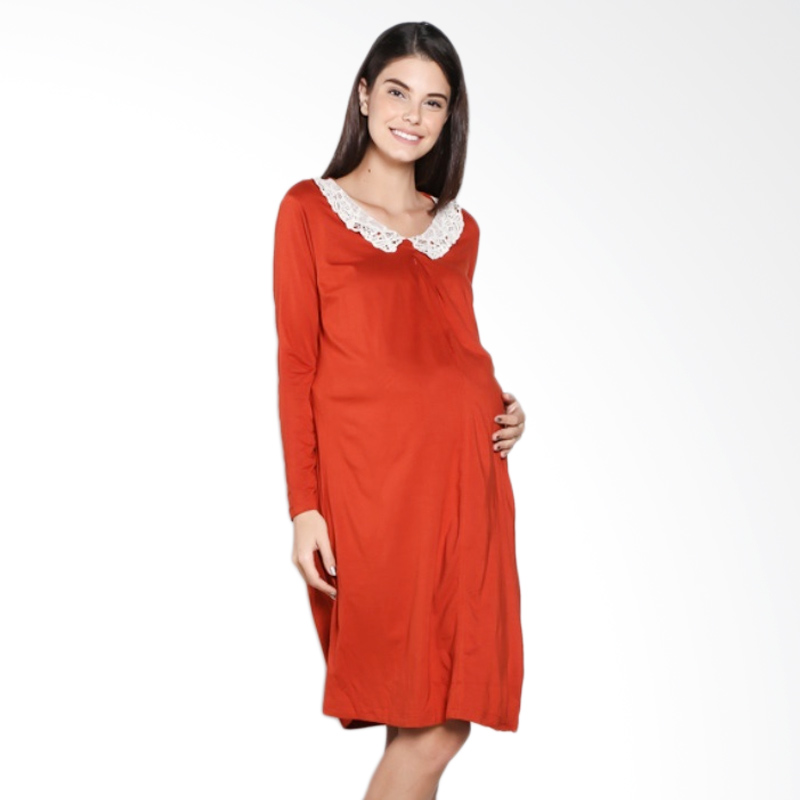 Eve Maternity LDM037B Baju Menyusui - Merah