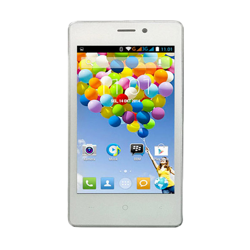 Evercoss A74A Smartphone - Putih [8GB/ 1GB]