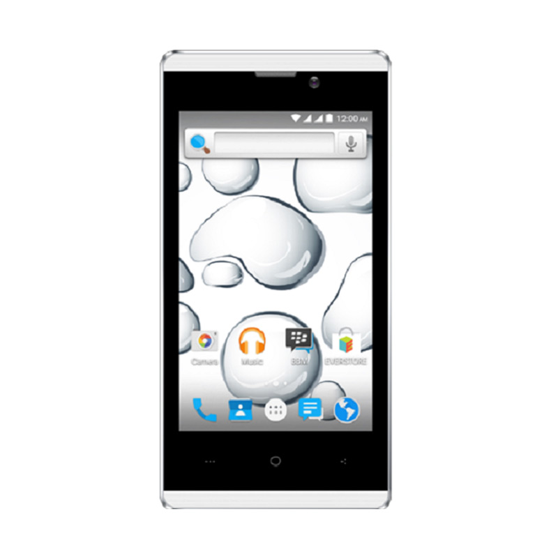 Evercoss A74E Smartphone - Putih [1 GB/8 GB]