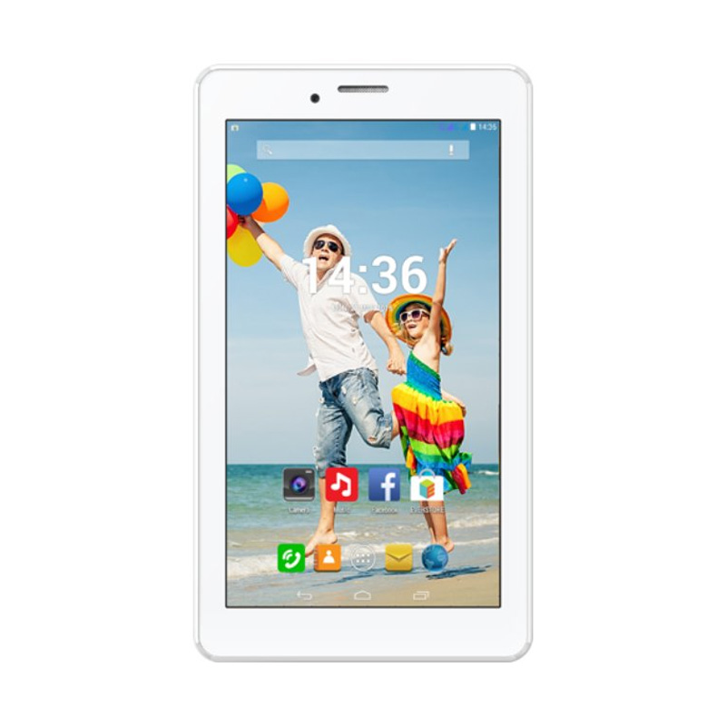 Evercoss AT7H Tab Jump S3 Tablet - Putih [4GB]