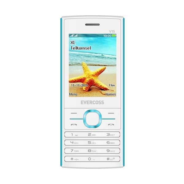 Evercoss V15 Handphone - Putih Biru