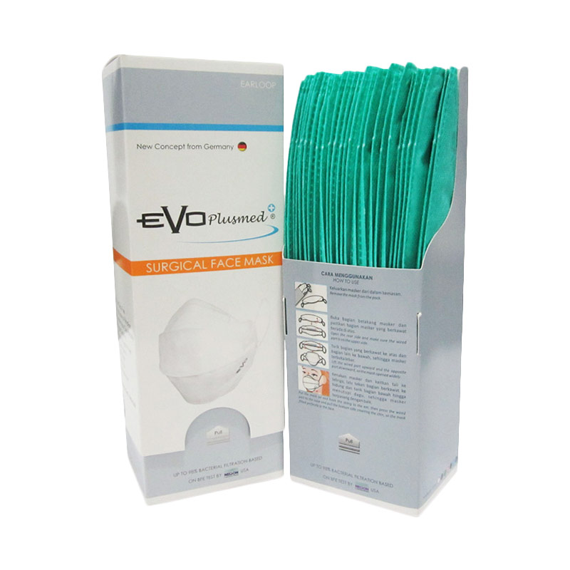 Jual Evo Plusmed Surgical  Face Mask 4D Masker  Medis 