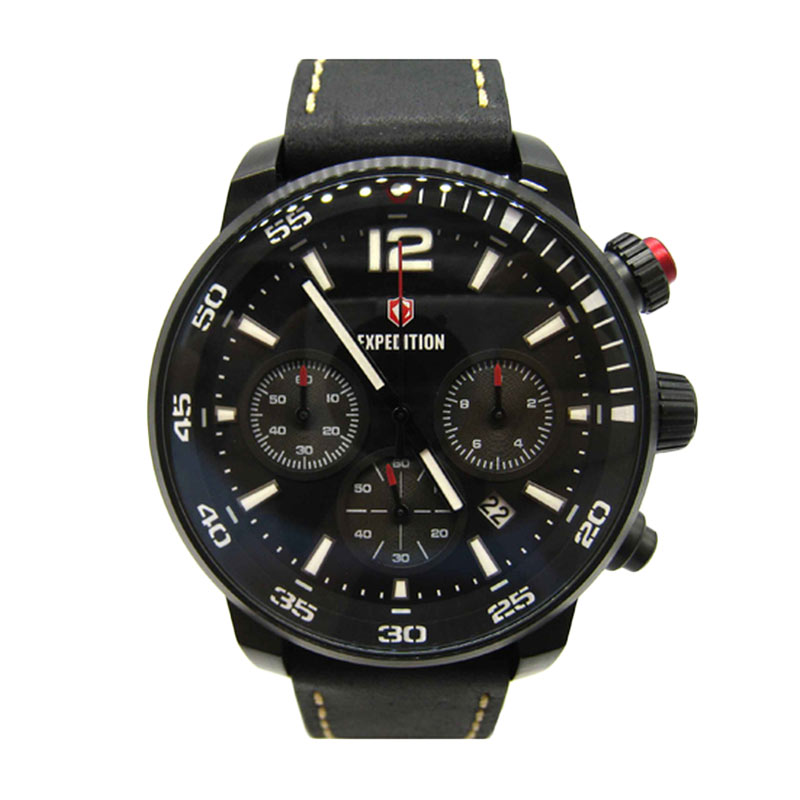 Jual Expedition 6685 MCLIPBA Black Jam Tangan Pria Online 