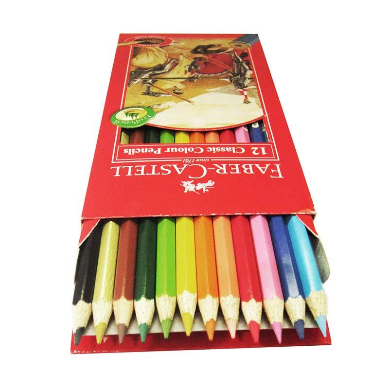 Jual FaberCastell 115852 Classic 12 Colour Pencils [Large] di Seller THE SWEET RECIPE Pasar