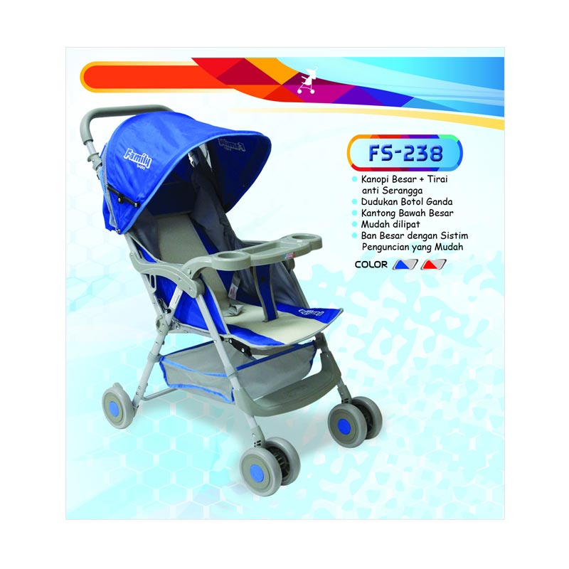 Jual Family Fs 238 Baby Stroller Merah Online Mei 2021 Blibli