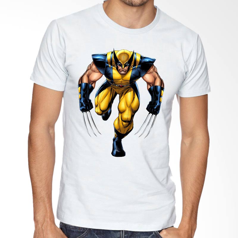 Fantasia Wolverine Berserker Rage T-Shirt Pria - Putih Extra diskon 7% setiap hari Extra diskon 5% setiap hari Citibank – lebih hemat 10%