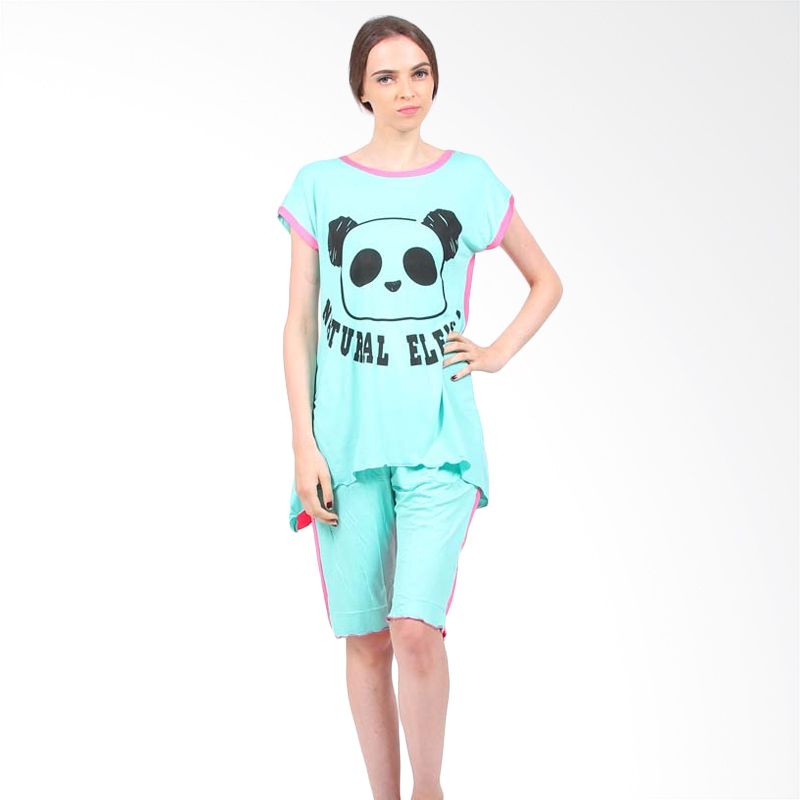 You've Khloe Panda You've Sleepwear Set Baju Tidur Wanita