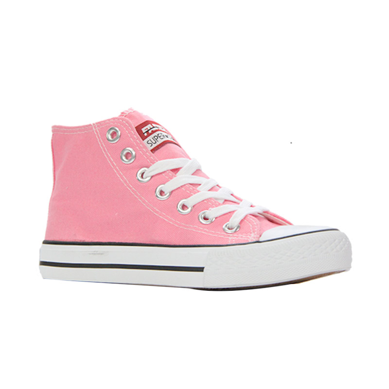Faster Cassual 1603-04 Sepatu Wanita - Pink/White