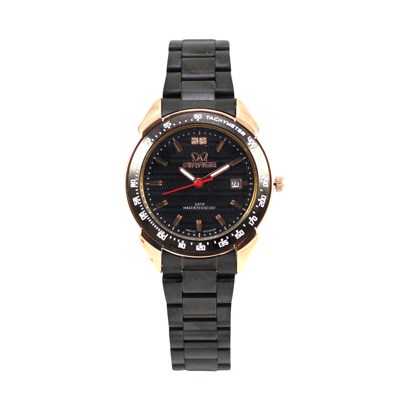 Fastime Mirage Original Arloji 7930 BRP-L Jam Tangan Wanita - Black