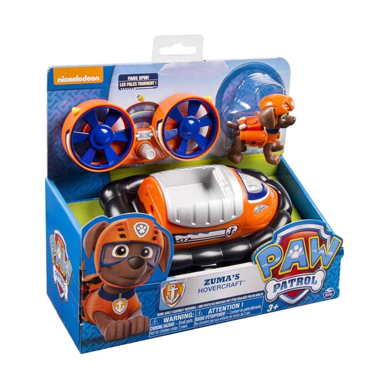 Jual Paw  Patrol  Zuma s Hovercraft Boat w Figure Original 